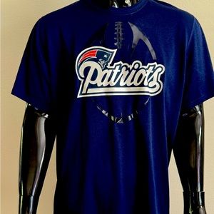 Blue New England Patriots Nike Dri Fit T-Shirt